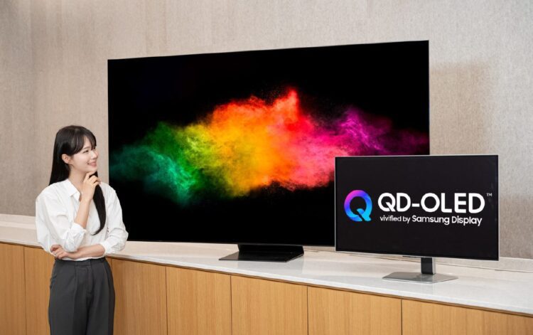 سامسونگ دیسپلی با معرفی لوگوی جدید، هویت برند QD-OLED خود را به‌روزرسانی کرد