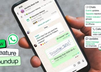 افزوده شدن قابلیت‌های تازه به چت‌ها، تماس‌ها و کانال‌های واتساپ