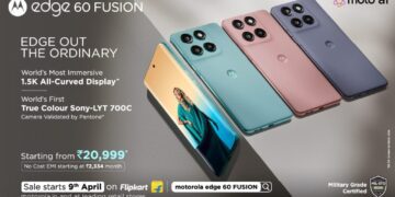 موتورولا از Edge 60 Fusion رونمایی کرد