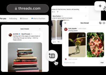 متا آدرس وبسایت Threads را تغییر داد و ویژگیهای جدیدی به نسخه دسکتاپ افزود