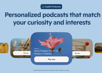 مایکروسافت با معرفی Copilot Podcasts با Google NotebookLM رقابت میکند