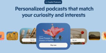 مایکروسافت با معرفی Copilot Podcasts با Google NotebookLM رقابت می‌کند
