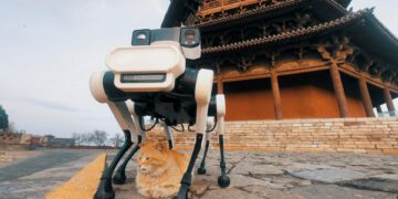 استفاده از ربات Daystar Bot GS لنوو برای حفظ میراث فرهنگی در چین