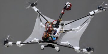 پهپاد الهام‌گرفته از سنجاب پرنده با بال‌های گسترش‌پذیر معرفی شد