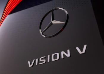 مرسدس از مدل مفهومی ون Vision V رونمایی کرد