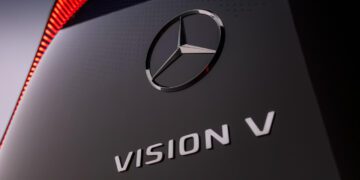 مرسدس از مدل مفهومی ون Vision V رونمایی کرد