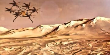 ناسا از طرح ساخت بالگرد Nighthawk برای کاوش آتشفشان‌های مریخ رونمایی کرد