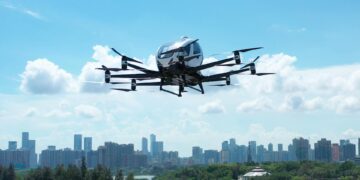 آغاز رسمی پرواز تاکسی های پرنده خودران در چین