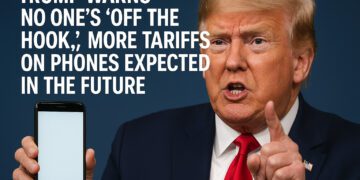 احتمال اعمال تعرفه‌های بیشتر ترامپ بر گوشی‌های هوشمند