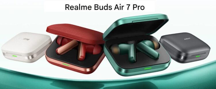 ایربادز ریلمی Buds Air7 Pro معرفی شد