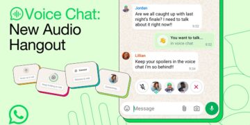 راه‌اندازی قابلیت گفت‌وگوی صوتی برای تمام گروه‌های واتس‌اپ