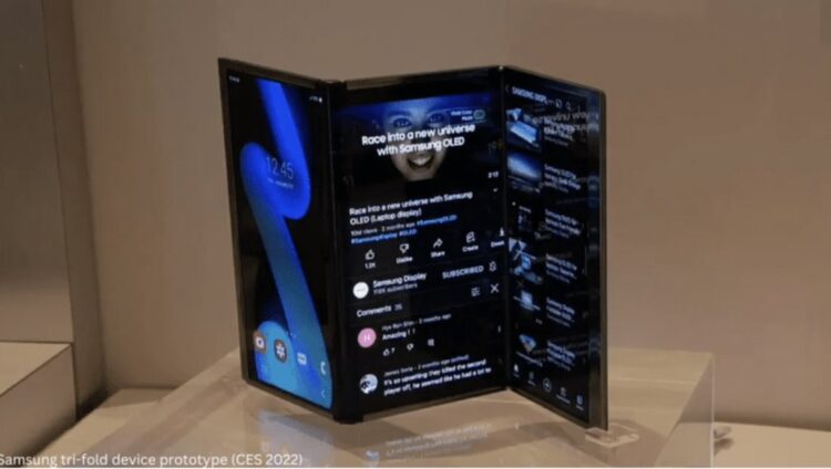 گوشی Galaxy Tri-Fold سامسونگ با باتری سیلیکون کربن عرضه می‌شود