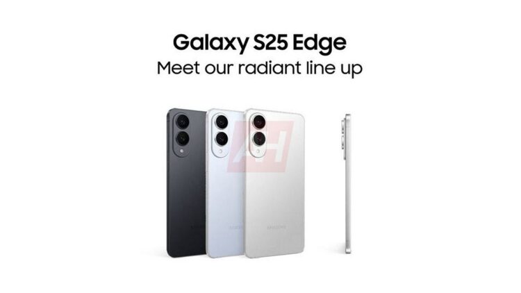 سامسونگ آماده معرفی گلکسی S25 Edge؛ تصاویر و جزئیات رسمی فاش شد