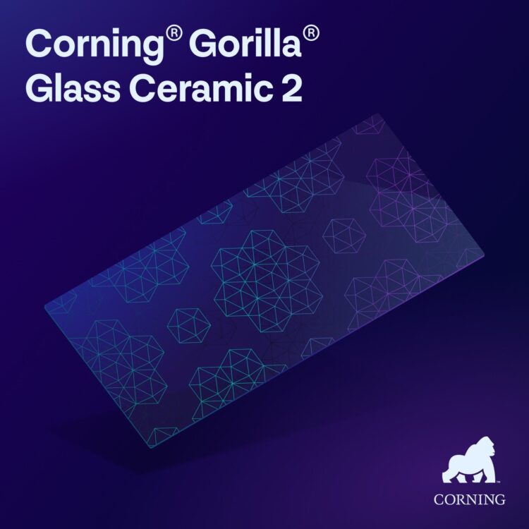Corning از شیشه مقاوم جدید Gorilla Glass Ceramic 2 برای گوشی‌های هوشمند رونمایی کرد