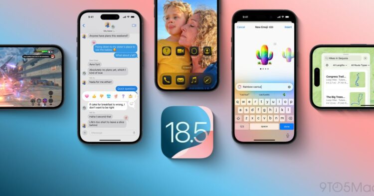 عرضه نسخه نهایی iOS 18.5 با قابلیت‌های جدید و بهبود عملکرد