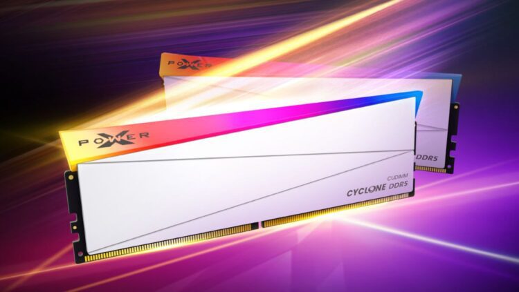 سیلیکون پاور نخستین رم DDR5 CUDIMM خود را با سرعتی تا ۹۲۰۰MT/s معرفی کرد