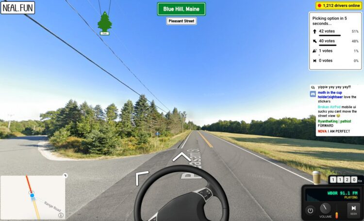 سفر جاده‌ای مجازی هزاران نفر با Google Street View؛ تجربه‌ای تازه از تعامل جمعی در اینترنت