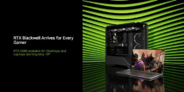 انویدیا کارت گرافیک GeForce RTX 5060 با ۸ گیگابایت حافظه معرفی کرد