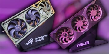 ایسوس از دو کارت گرافیک ویژه RTX 5080 با طراحی‌های خاص Noctua و DOOM رونمایی کرد