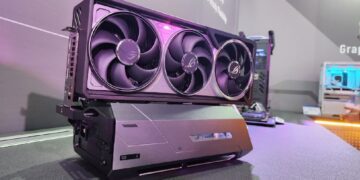 ایسوس از داک گرافیکی ROG XG Station 3 با درگاه Thunderbolt 5 رونمایی کرد