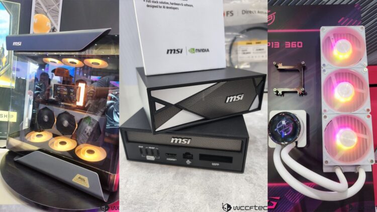 MSI در کامپیوتکس ۲۰۲۵ از کامپیوترهای هوش مصنوعی، خنک‌کننده‌های پیشرفته و حافظه‌های فوق سریع رونمایی کرد