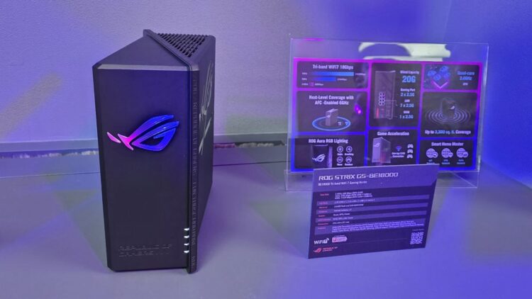 ایسوس از روترهای جدید Wi-Fi 7 سری ROG با قابلیت‌های پیشرفته رونمایی کرد
