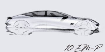 خودرو سدان هیبریدی 10 EM-P جیلی روانه بازار می‌شود