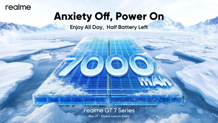 سری Realme GT 7 با باتری ۷۰۰۰ میلی‌آمپر ساعتی و شارژ سریع ۱۲۰ واتی در راه است