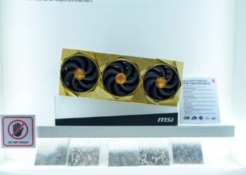 MSI از طراحی‌های جدید کارت‌های گرافیک سری RTX 50 رونمایی کرد