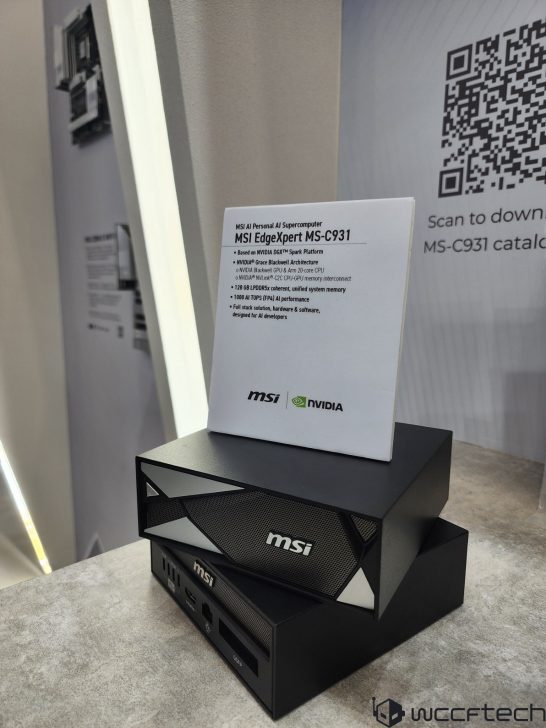 MSI از سوپرکامپیوتر EdgeXpert MS-C931