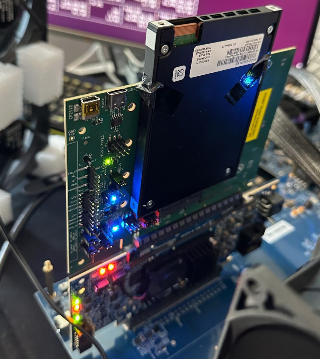 درایو SSD مدل 9650 Pro که از رابط PCIe 6.0 x4