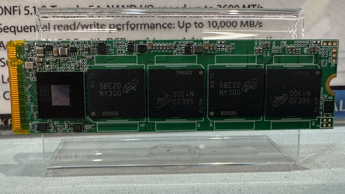 کنترلر جدید PCIe 5.0 x4 بدون DRAM ریلتک