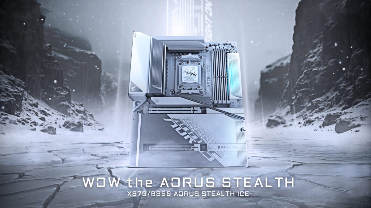EZ-Flex نخستین بار در مادربرد B850 Aorus Stealth Ice