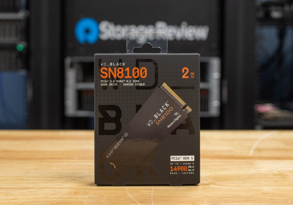 نسل جدید حافظه SSD خود با نام WD Black SN8100