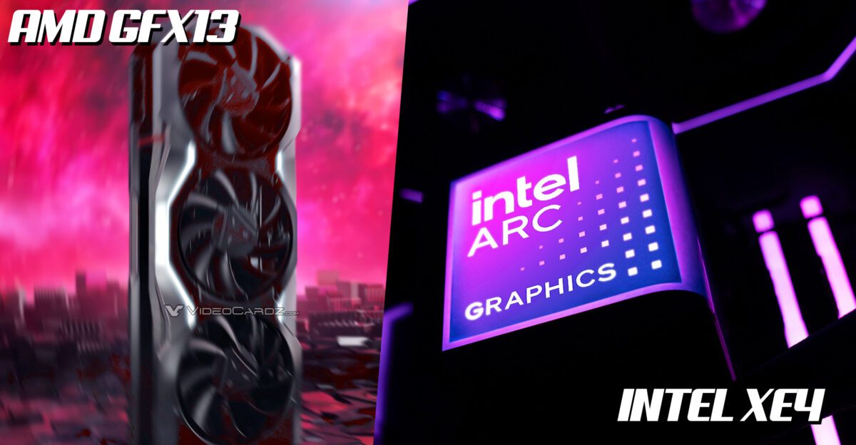 «Xe4» برای اینتل و «GFX13» برای AMD