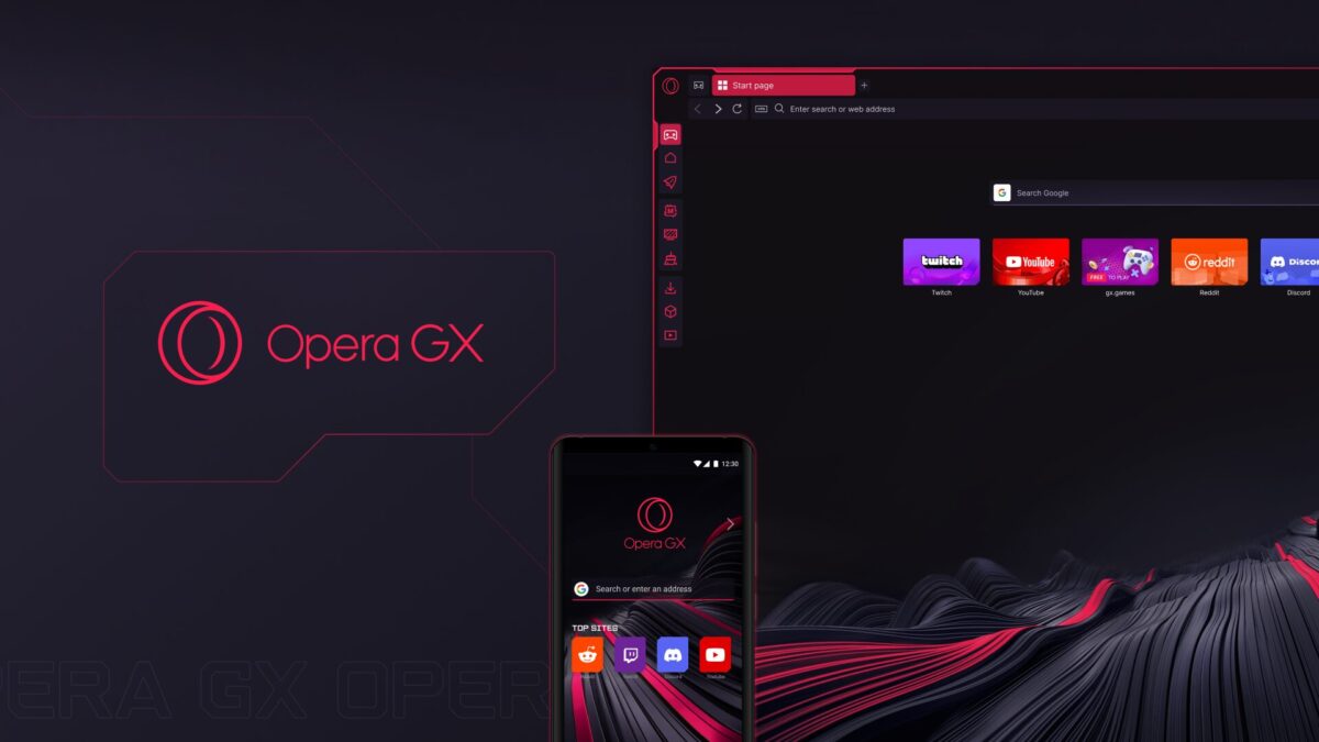 مرورگر بازی Opera GX
