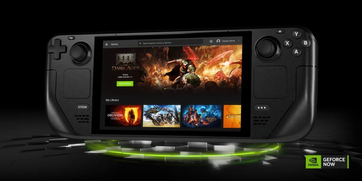 GeForce Now برای Steam Deck