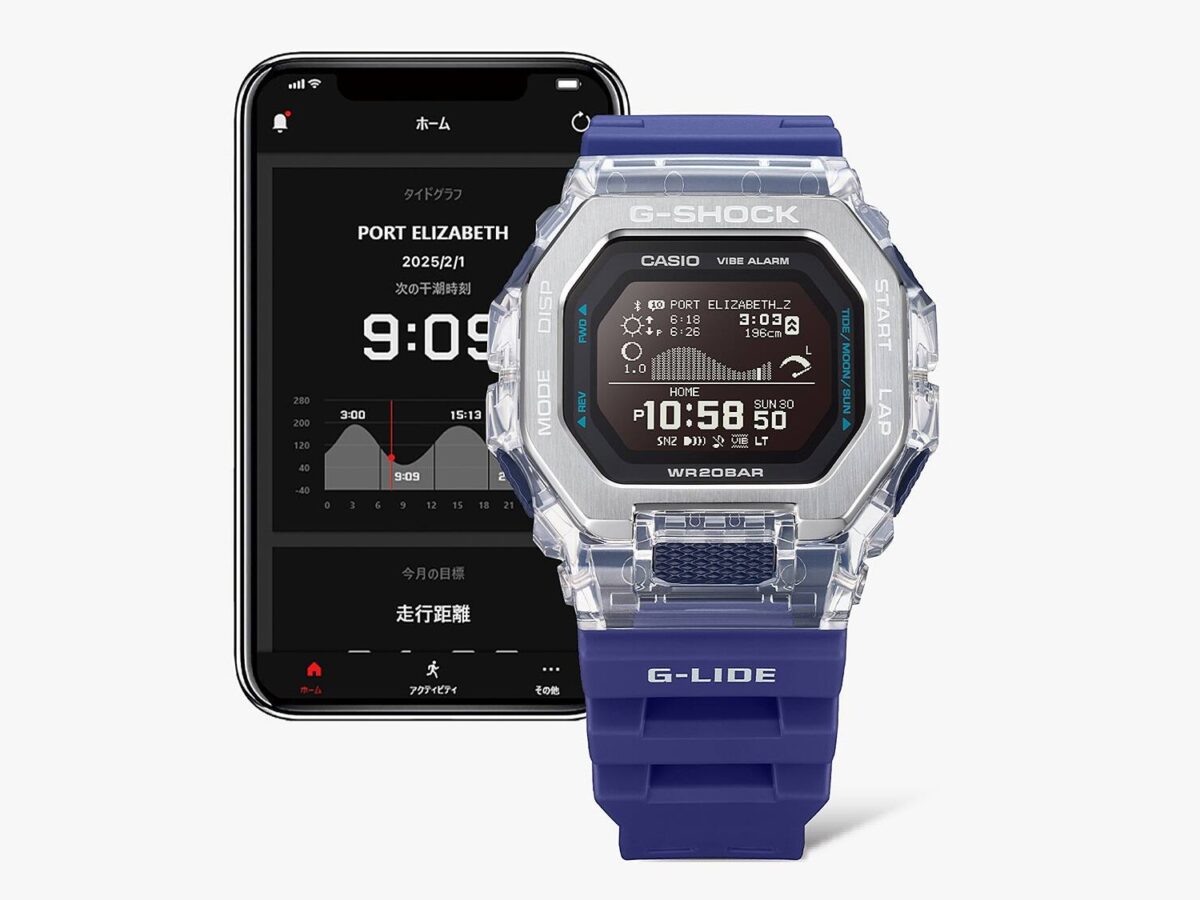 مدلهای جدید G-Shock با نامهای GBX-100S-1 و GBX-100S-2 در قالب سری G-Lide