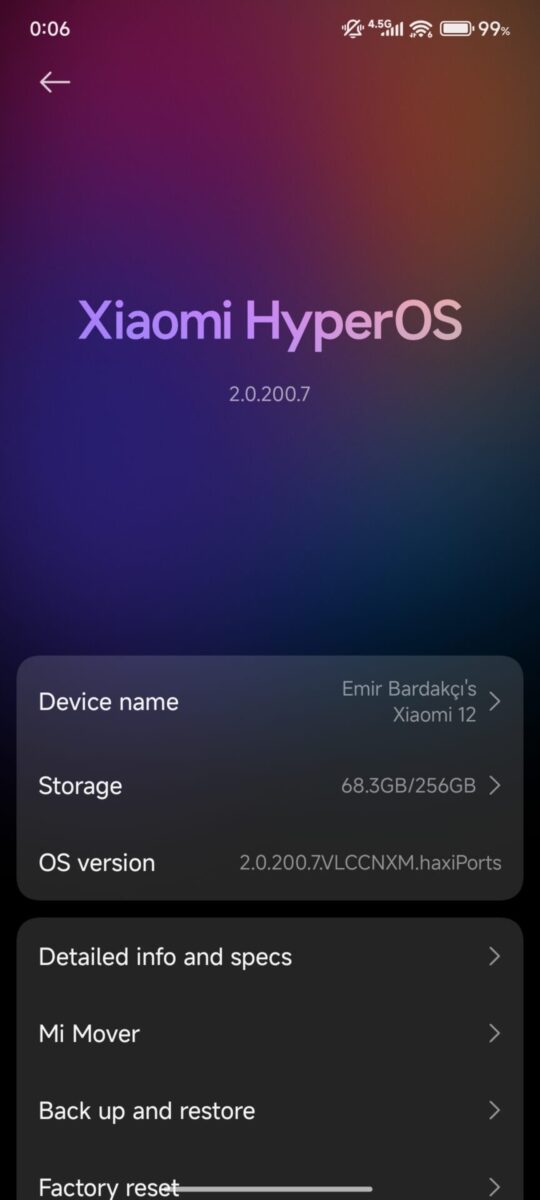 نسخه ۲.۲ سیستمعامل HyperOS