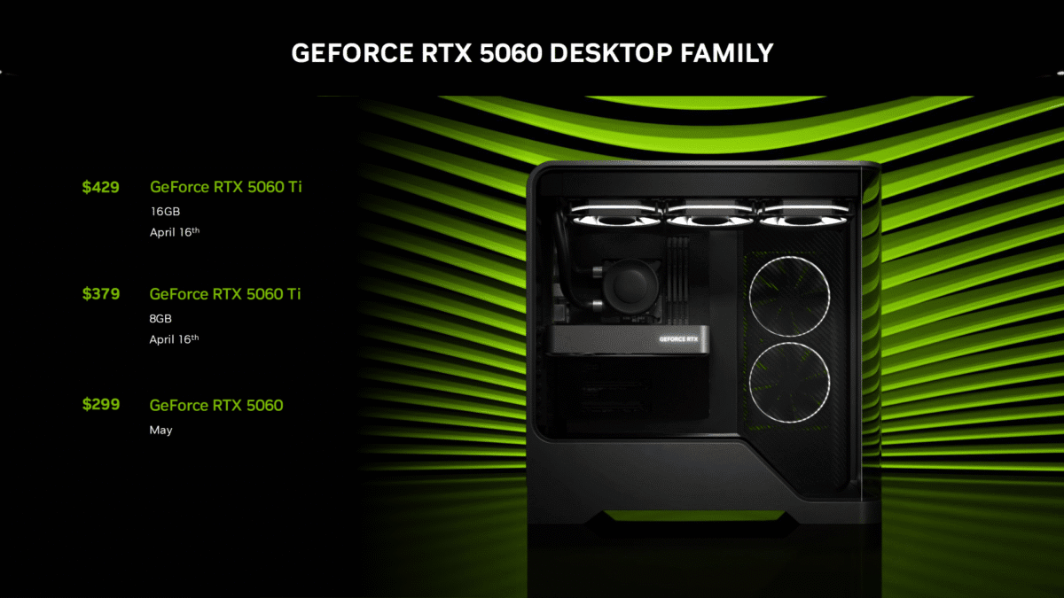 کارت گرافیک GeForce RTX 5060 انویدیا