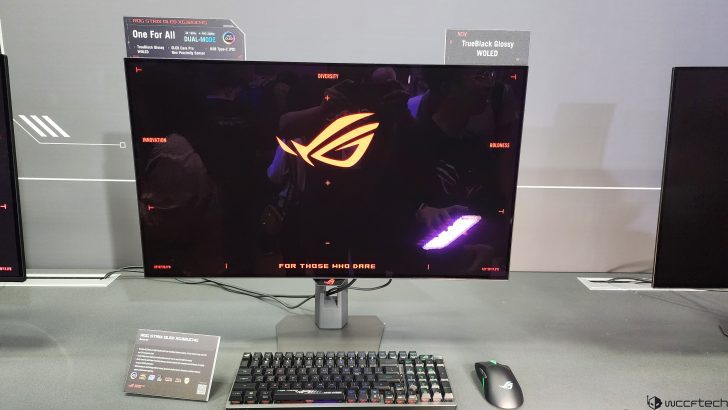 مانیتور دوم: ROG STRIX OLED XG32UCWG با قابلیت دوحالته