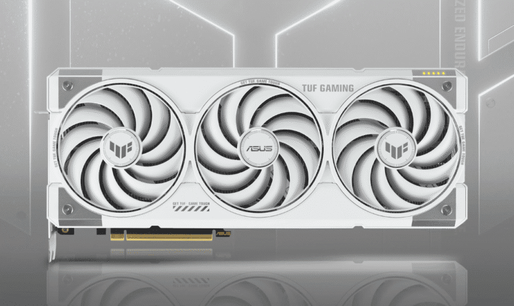 ایسوس نخستین کارت‌های گرافیک سفید سری RTX 5070 را معرفی کرد