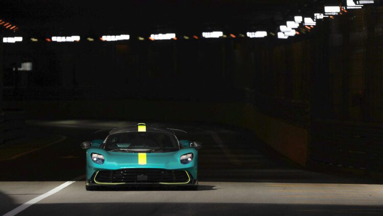 نخستین نمایش عمومی استون مارتین Valhalla در گرندپری موناکو