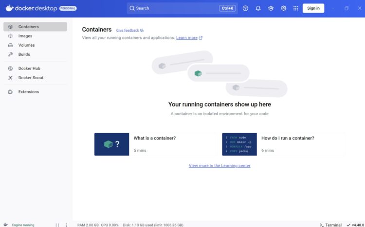اپلیکیشن Docker Desktop به فروشگاه مایکروسافت آمد