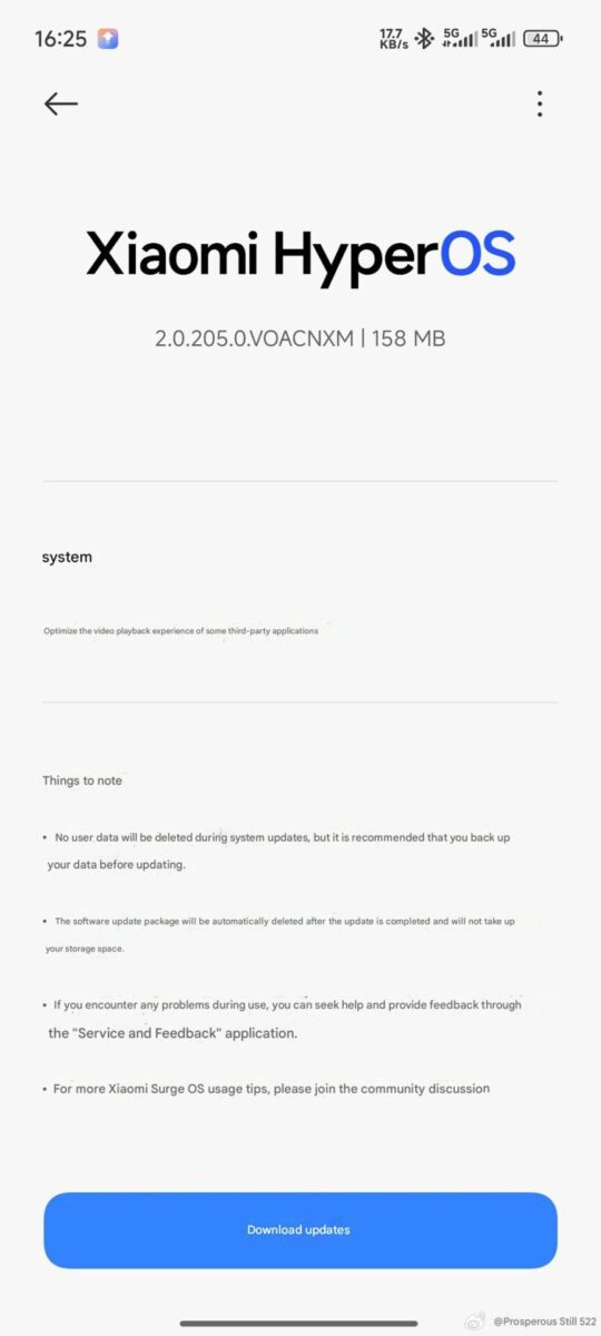 عرضه نسخه پایدار HyperOS 2.2 برای ۹ گوشی پرچمدار شیائومی