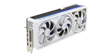 رونمایی از کارت‌های گرافیک سفید RTX 50 ایسوس