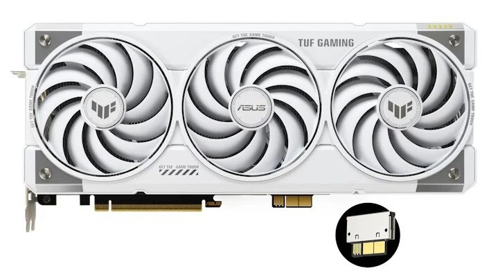 ایسوس در آستانه رونمایی از کارتهای گرافیک سفید RTX 50