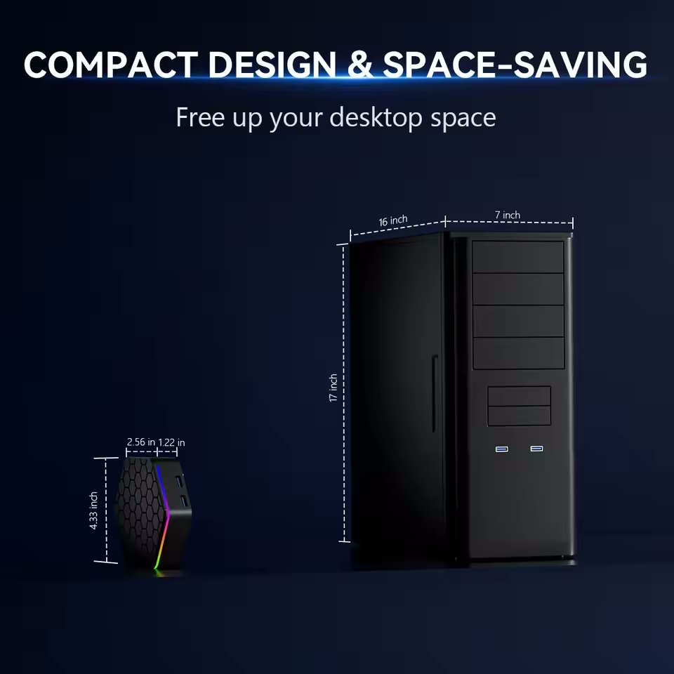 عرضه مینیکامپیوتر SZBox N6 با طراحی متفاوت و پشتیبانی از HDD