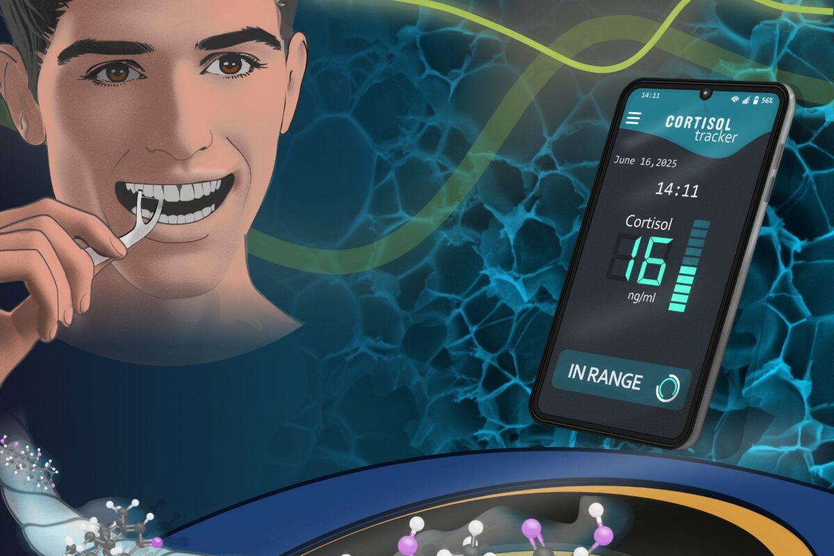 سنجش استرس با نخ دندان جدید