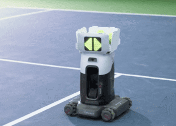 مربی تنیس رباتیک Tenniix فراتر از یک پرتاب‌کننده توپ